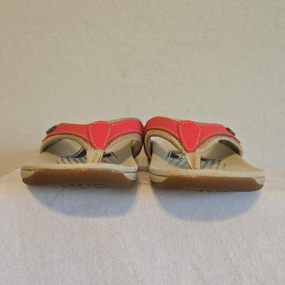 Propet Pink Leather Upper Women's Slip-On Sandals. Size 8 - Picture 4 of 14